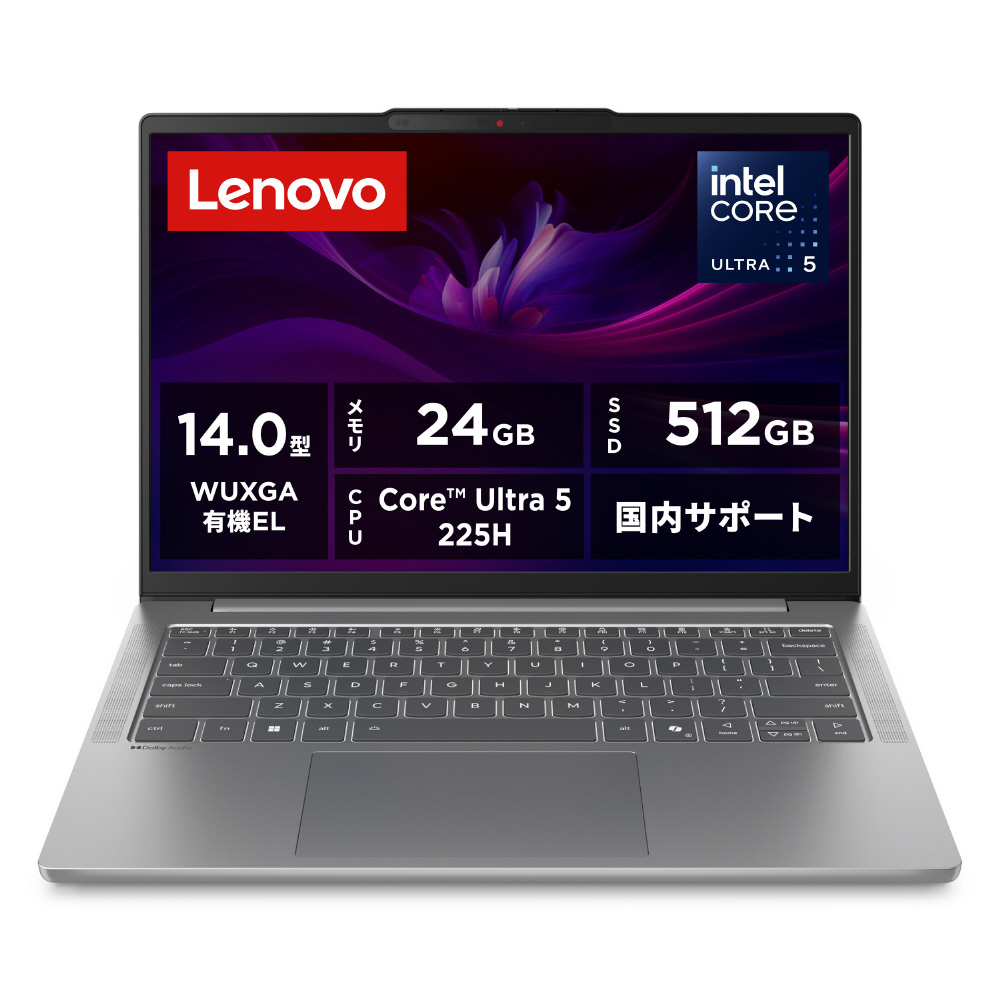 IdeaPad Slim5i Gen10 ルナグレー 83NC0005JP