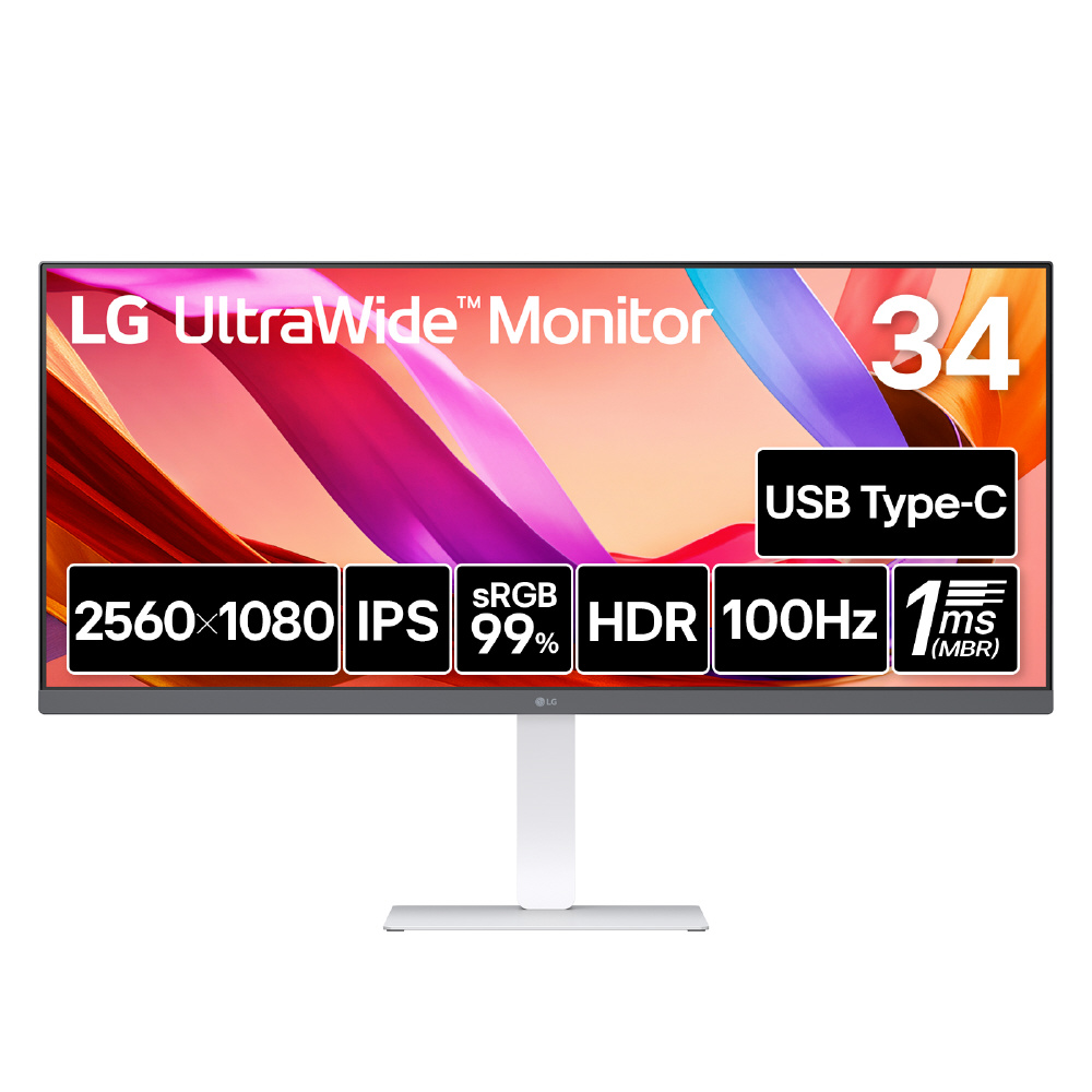 PCモニター LG UltraWide 34U530A-W